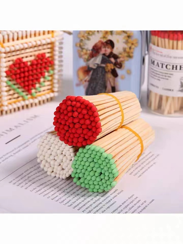 Matches Kit 1.90 Matchsticks Colorful Matches Wedding Favors Loose Match  Sticks Loose Matches Bulk Matches 